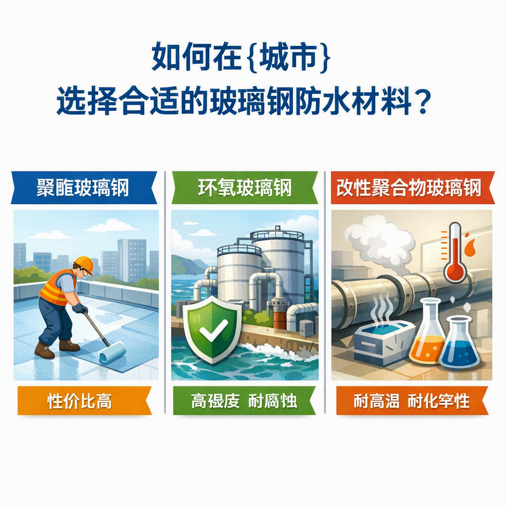 如何在亳州选择合适的玻璃钢防水材料?