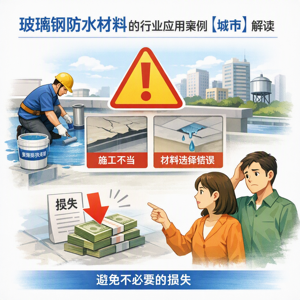 玻璃钢防水材料的行业应用案例,亳州解读