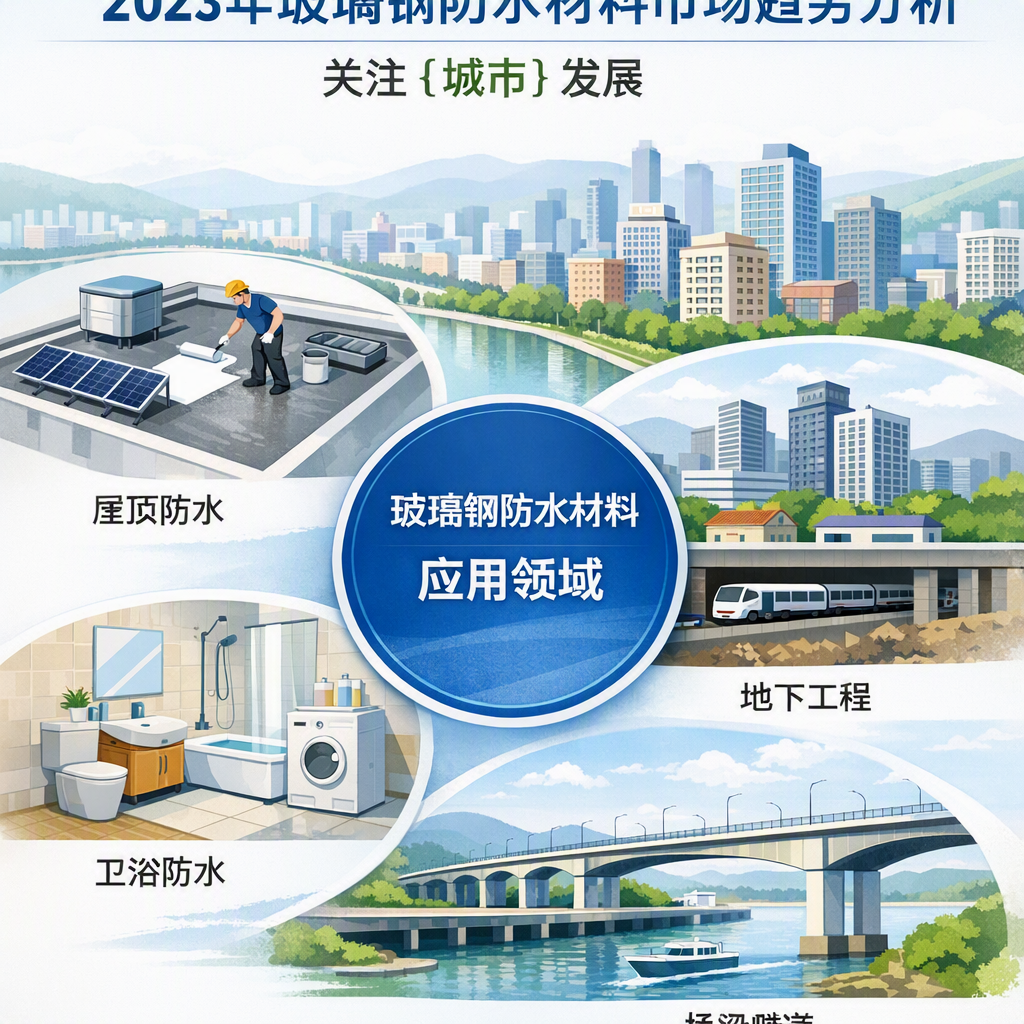 2023年玻璃钢防水材料市场趋势分析,关注 亳州 发展