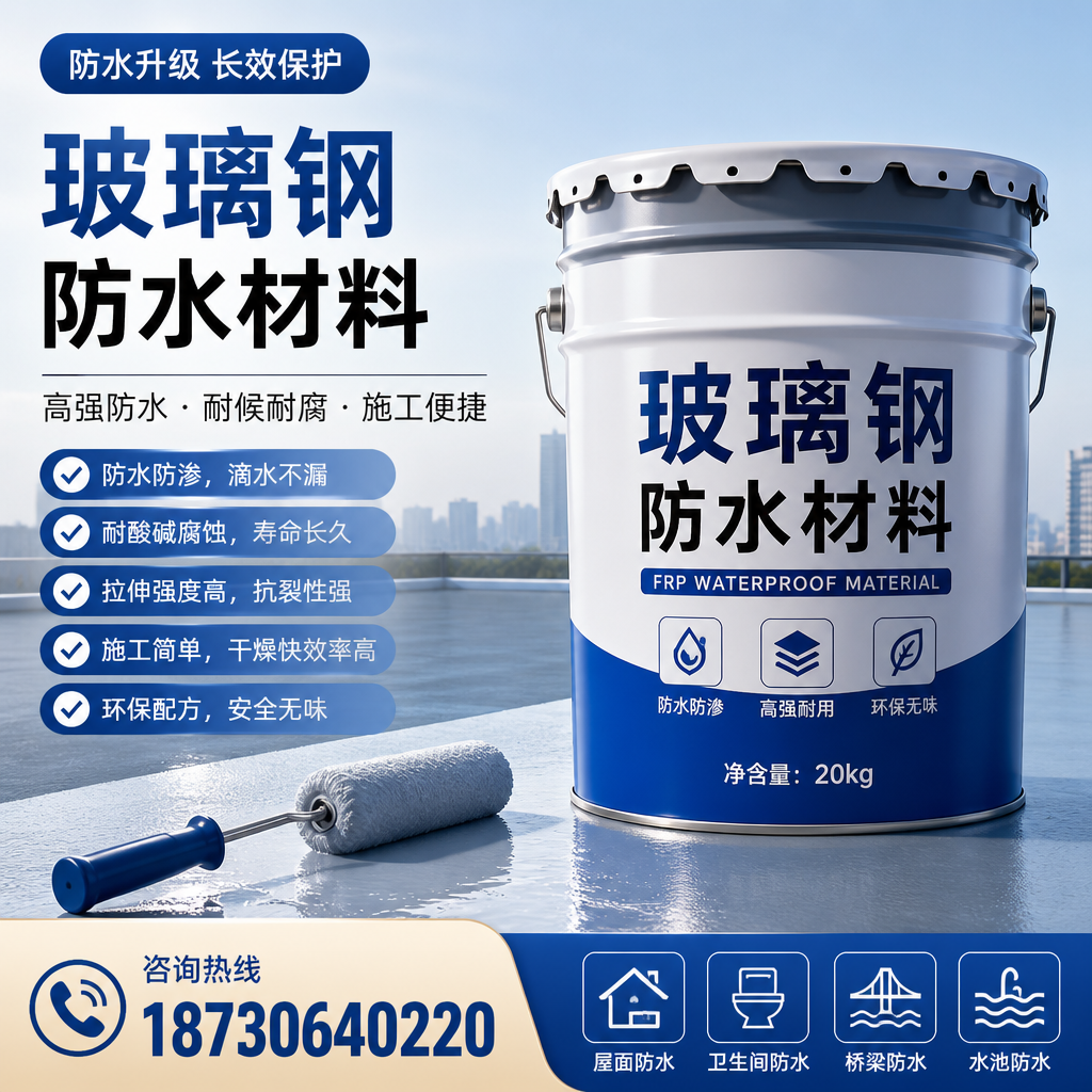 专家解析:玻璃钢防水材料的市场前景分析在 亳州