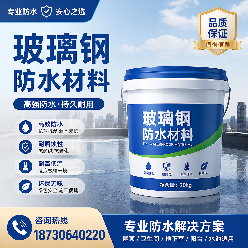 了解玻璃钢防水材料的市场趋势,亳州 企业不可不知