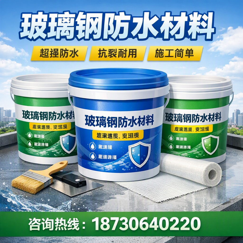 了解玻璃钢防水材料的市场趋势,亳州 企业不可不知
